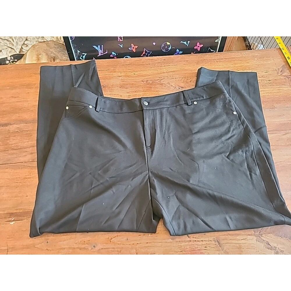Jennifer & Grace Women’s Plus Black Dress Pants Sz 22w